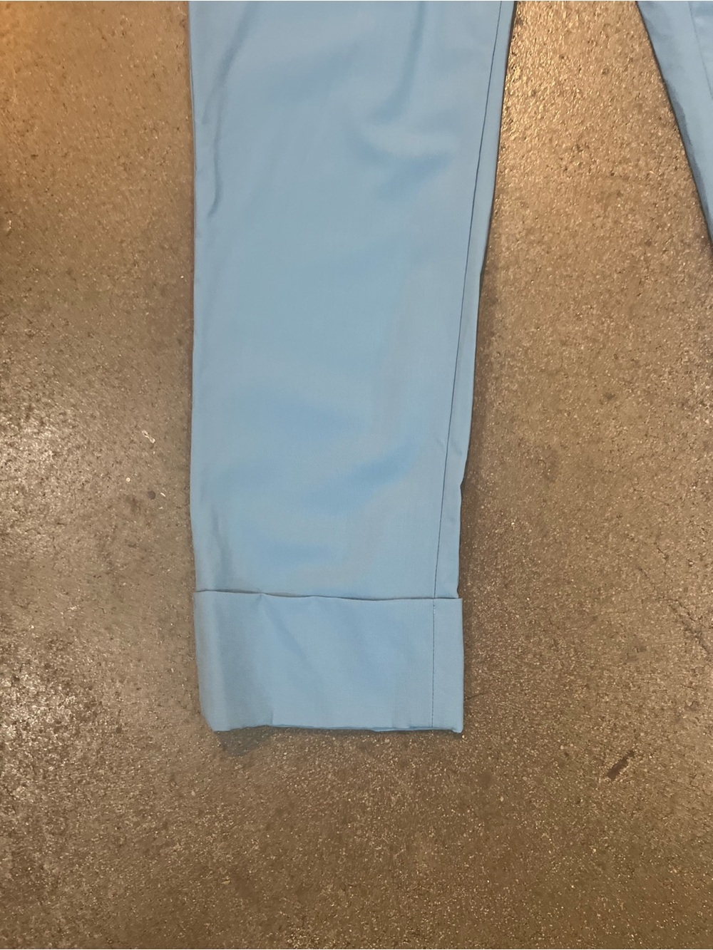 Theory Light Blue Women’s High Waist Dress Pants - Picture 3 of 9